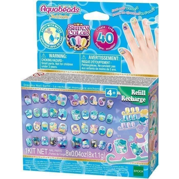 Aquabeads La recharge manucure enchantée Kit de loisirs créatifs Activité manuelle enfants en toute autonomie Recharge de perles qui collent avec de 'eau Jouet enfant et + 35009 - vue 7