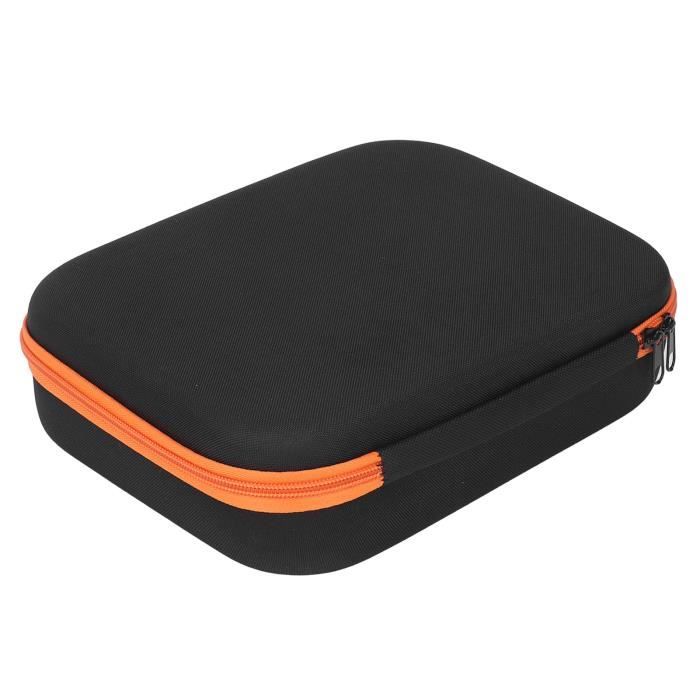 Mallette De Rangement Rigide Pour Outils – Étui EVA/PU Avec Fermeture éclair, Poche Filet, Pour Perceuse (Longue)