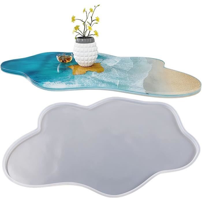Moule Silicone Pour Bijoux – Table Fleur Cristal, Résine époxy