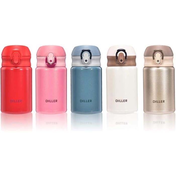 Mini Gobelet De Sport Isotherme En Acier Inoxydable De 200 Ml Pour Femmes, Filles Et Enfants, Cadeau Pour Thé Au Lait (argenté