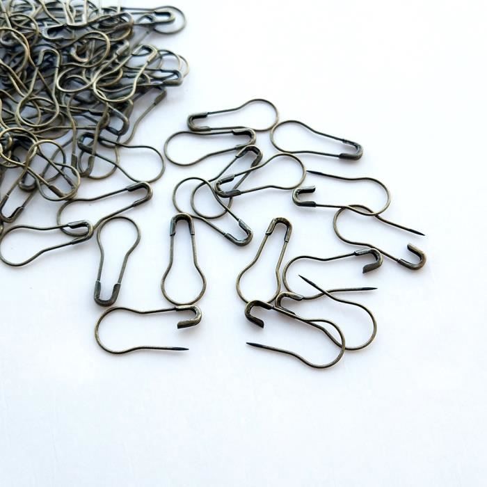AIGUILLE A TRICOTER,Purple--Épingles de sécurité pour gourde, 100