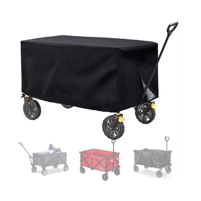 Housse de protection pour chariot de voyage avec drapeau du