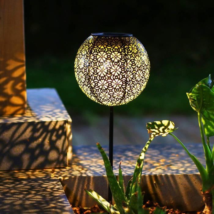 LAMPADAIRE DE JARDIN LAMPE DE JARDIN Jardin solaire Décoration