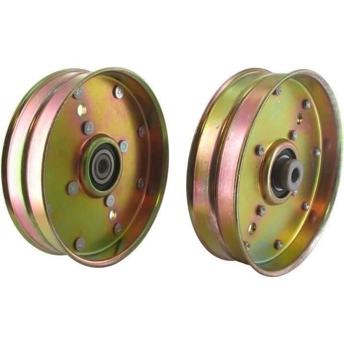 Poulie à gorge plate adaptable CUB CADET - MTD pour modèles RZT avec carters de coupe de 50 pouces -