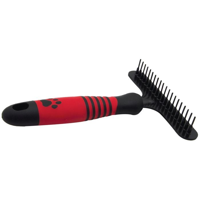 Peigne étrille IdealDog : 20 dents longues - IDEALDOG