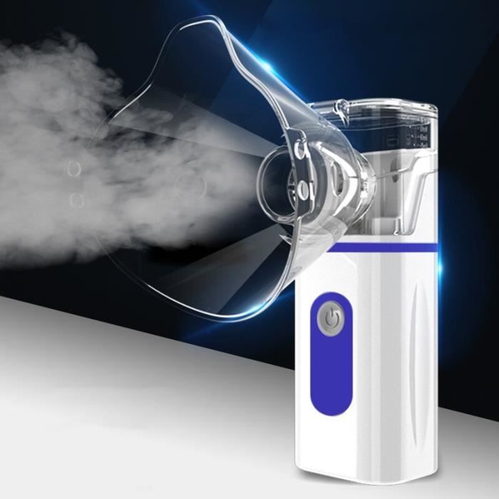 Nebuliseur a main atomiseur inhalateur a vapeur mailles domestique  pulverisateur portable electrique nebuliseur USB machine pour enfants et  adultes