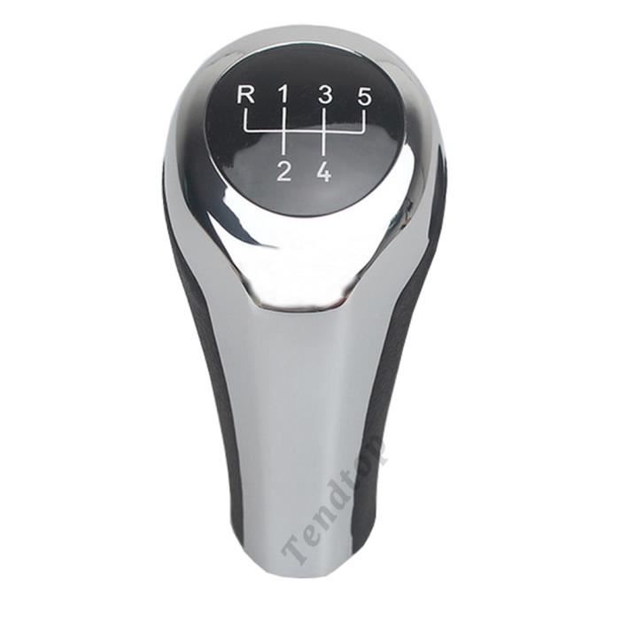 Pommeau De Levier De Vitesse 6 Vitesses Style Carbone - Compatible BMW Série 1,3,5,6,7 Et Plus | Installation Facile