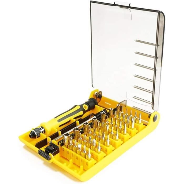 Kit tournevis de précision HOTO 28 en 1 gris - Outils domotiques