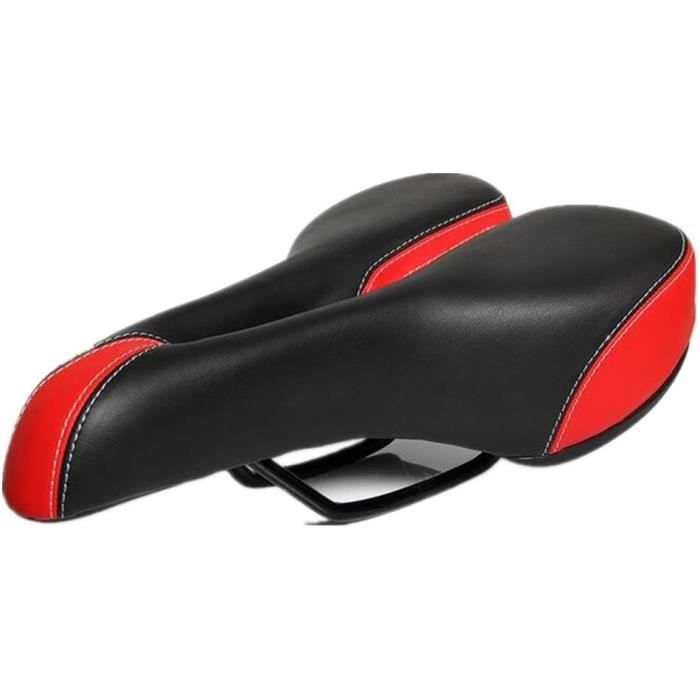 Cuir véritable - Taylor P. Selle de vélo en cuir pour femme Selle de