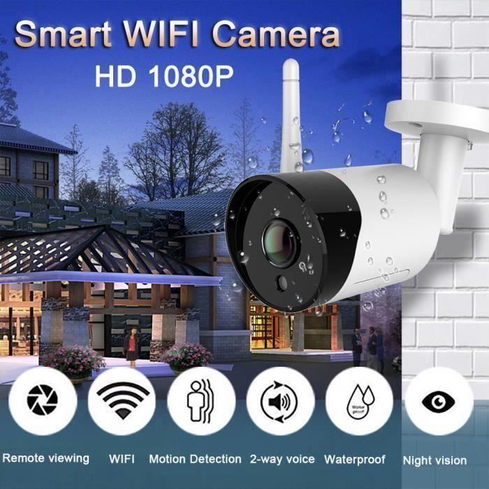 2K Caméra Surveillance Wifi Extérieur Sans Fil,360° Ptz Caméra Ip Avec Vision Nocturne 3Mp