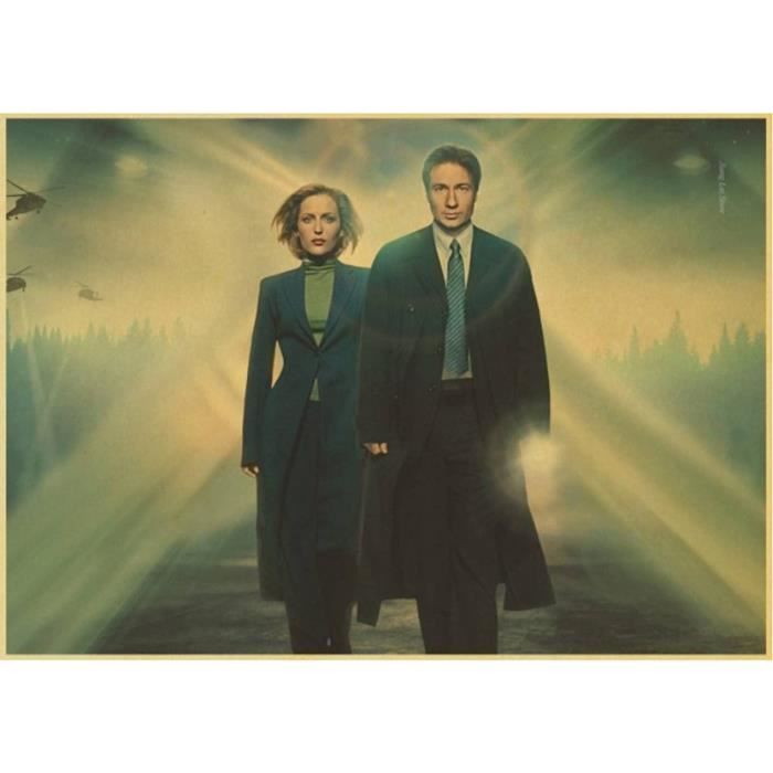 Canvas poster the x-files poster tv series vintage prints and posters ...