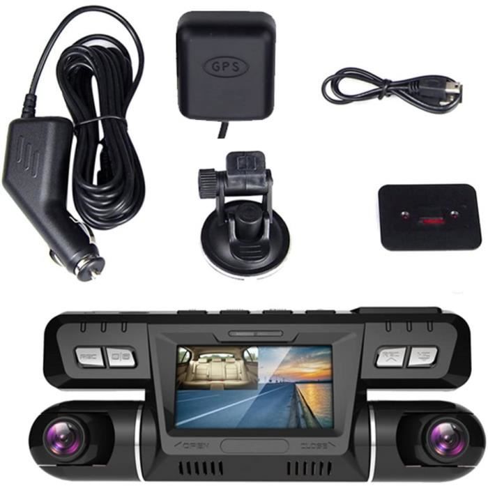 PolarLander WiFi Voiture DVR Video Vehicule Dash Camera Enregistreur Novatek 96660 Dashcam Double Objectif Full HD 1080 P 170