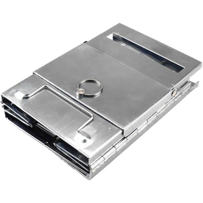 GSW 809306 Poêle Carré avec Utilisation, Acier Inoxydable, Argent