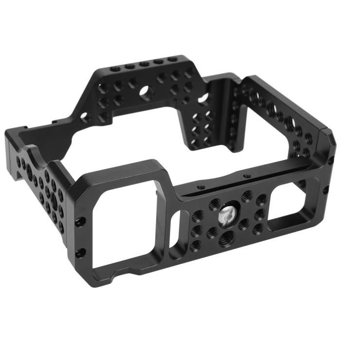 Cage de montage DSLR pour Sony A7 A7R3 cadre de stabilisateur de cage de protection en alliage d'aluminium avec trou de vis 1/4 3/8