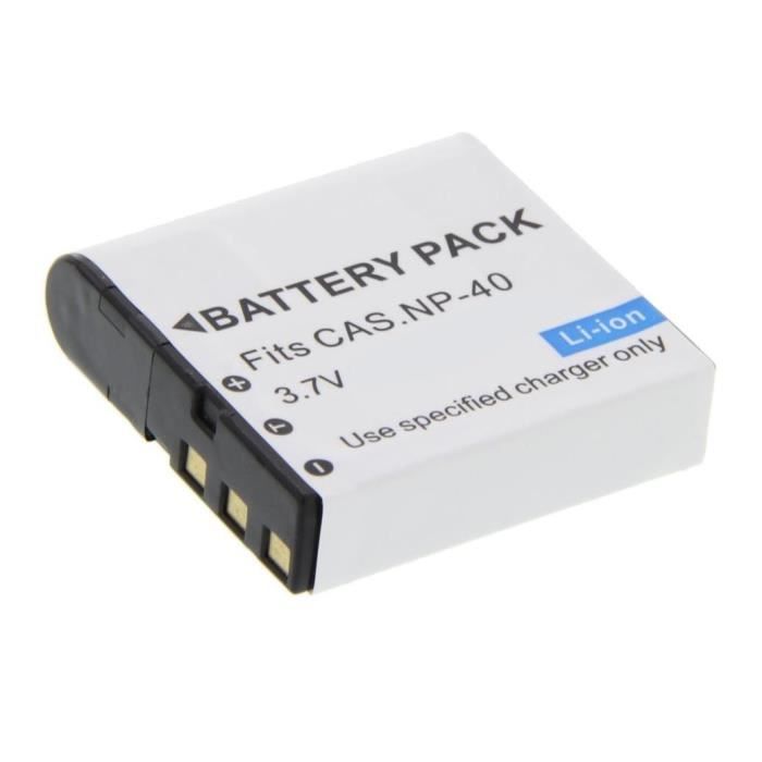 Batterie Photo - Batterie Camera - Batterie Camescope - Batterie Appareil photo Casio NP-40