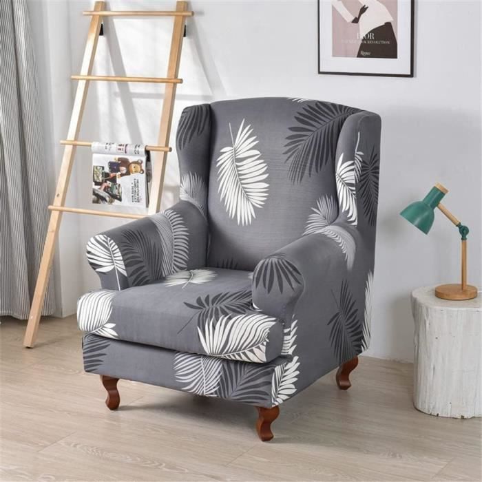 Fauteuil Relax à Oreilles Bleu Foncé - Rembourrage Coton, Housse Polyester - Neuf, Montage Requis