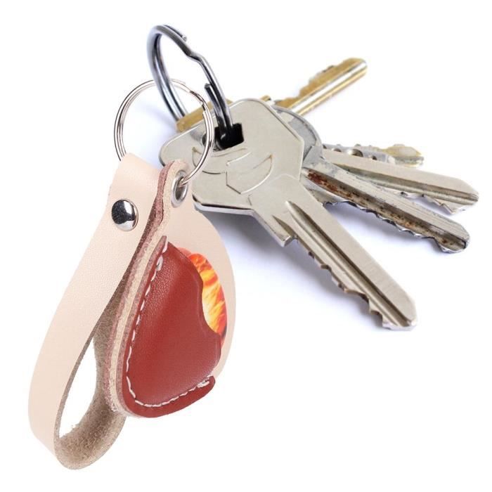 Porte-médiator Porte-clés Transparent - Étui Pour Plectres De Guitare, Pratique Pour Voyages Et Répétitions - 5