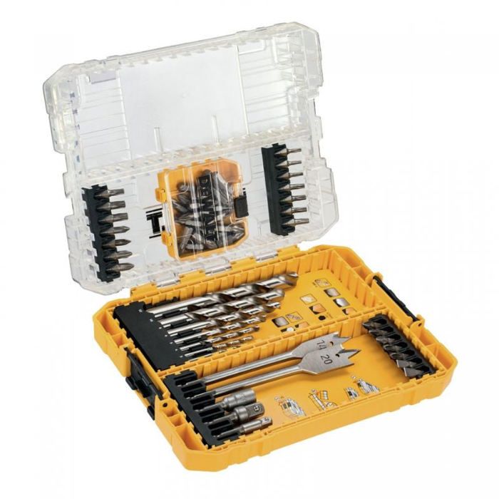 Coffret bois et métal 55 pièces 'Toughcase' DEWALT DT70757 - vue 2