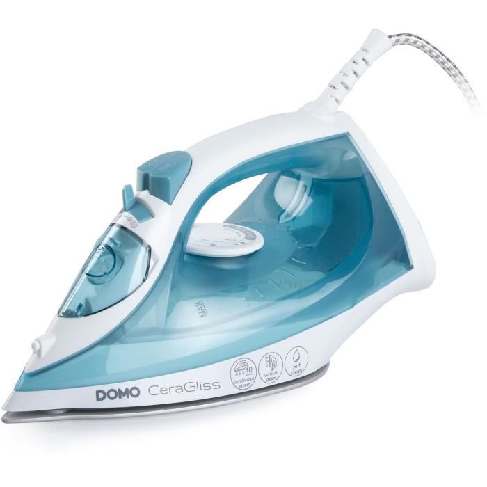 Fer à repasser vapeur DOMO DO7060S CeraGliss 40 gmin 320 ml /