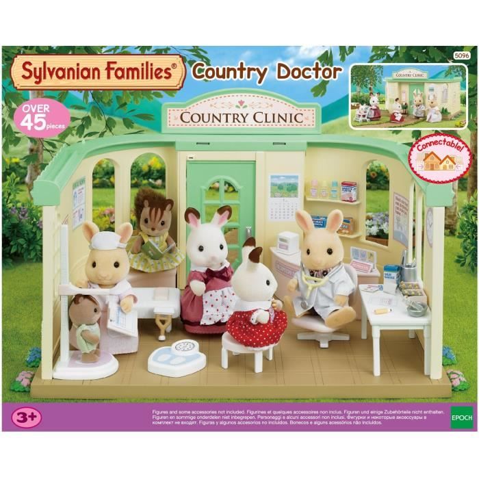 Cabinet médical miniature - SYLVANIAN FAMILIES - 5096 - Accessoires inclus  - Cdiscount Jeux - Jouets