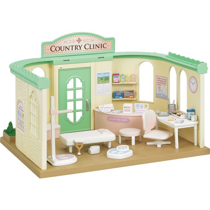 SYLVANIAN FAMILIES 5096 Cabinet médical + 5095 Dentiste + 5094 Infirmière