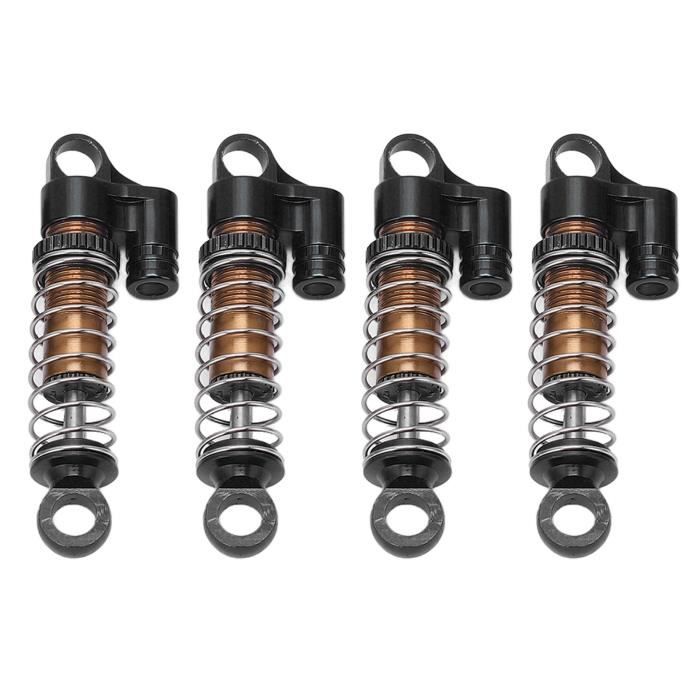 Dilwe amortisseurs RC avant et arrière en aluminium 4 pièces RC avant