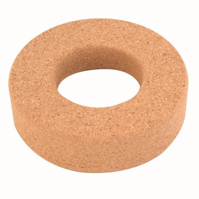 Support En Liège Pour Flacon Rond Fond Laboratoire - Diamètre 95 Mm, Bois Naturel, Pour Bouteilles 250-1000 Ml