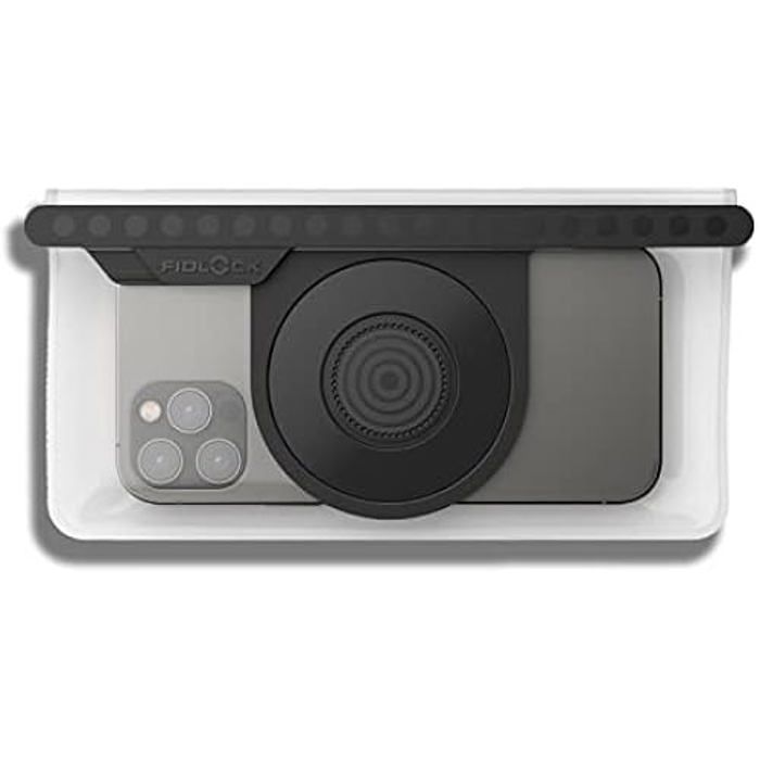 Coque de téléphone - FIDLOCK - Modèle L - 100% étanche - Rotation 360° - Aimantée
