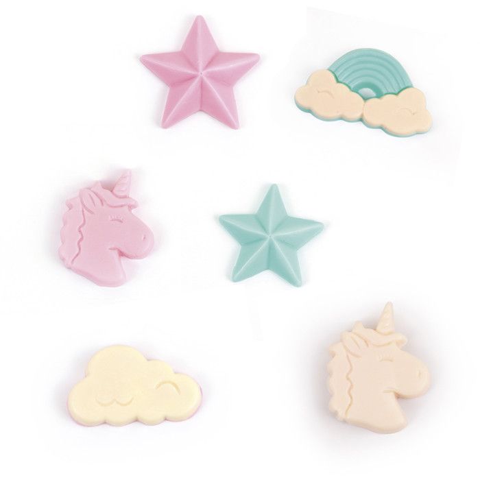 Coffret création de savons licorne - GRAINE CREATIVE ON A TOUS DU TALENT - 3 blocs de savon colorés - 100 g chacun