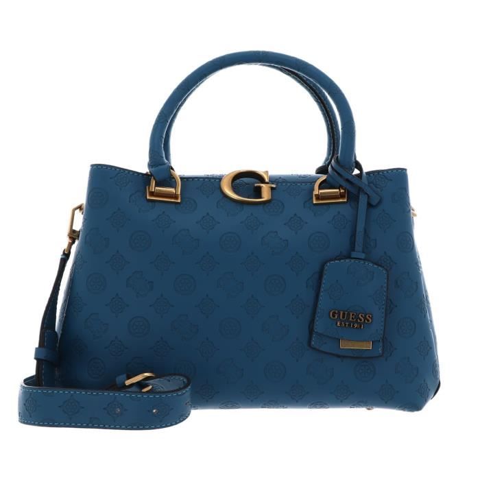 Sac Bandoulière GUESS James Girlfriend Vert Lime – Sac à épaule Ajustable En Simili Cuir Pour Femme