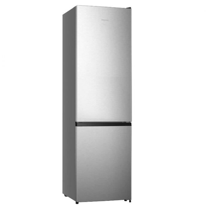 Hisense Réfrigérateur combiné 60cm 336l nofrost inox - RB440N4BCE