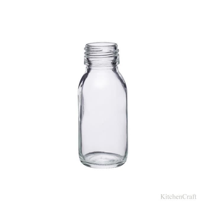 Petites bouteilles à remplir - 12 mini bouteilles en verre de 60 ml -  Bouteilles à