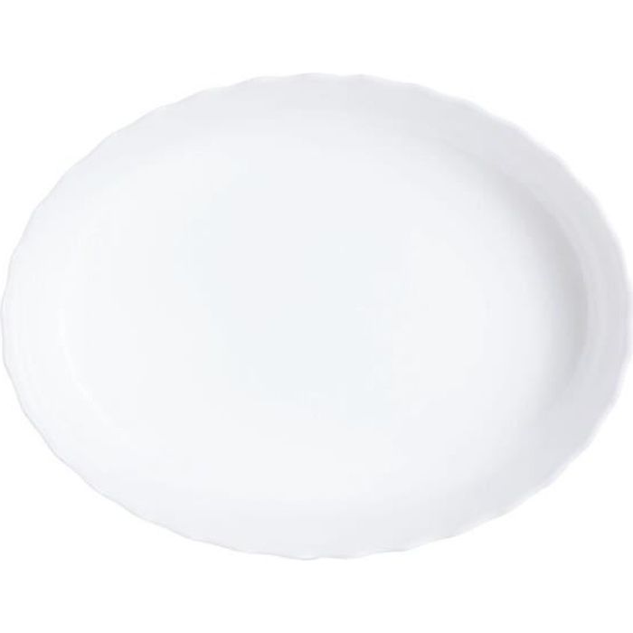 Plat ovale 22x16 cm - Smart Cuisine Trianon - Luminarc