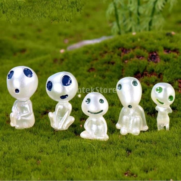 10 Elfes D'arbre + 2 Elfes De Poussière Lumineux - Déco Miniature Brillante Dans Le Noir Pour Jardin