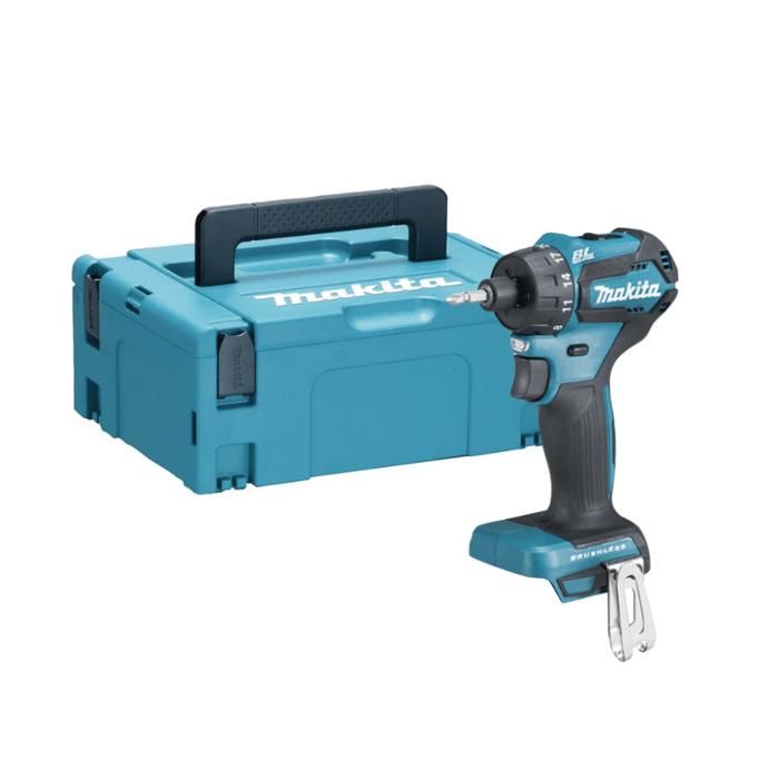 Makita DDF 083 ZJ Perceuse visseuse sans fil 18 V 40 Nm 14'' Brushless + Makpac sans batterie sans chargeur - vue 7