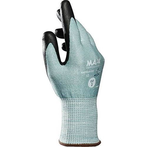 Mapa Professional Krytech-511 – Guanti Di Protezione Antitaglio, Verde, Taglia 11, Confezione Da 2 Paia