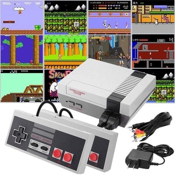UE AV-out - Console de jeu vidéo rétro avec 2 manettes et 620 jeux