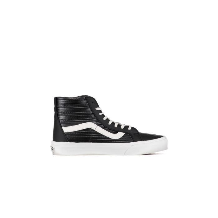 vans cuir femme