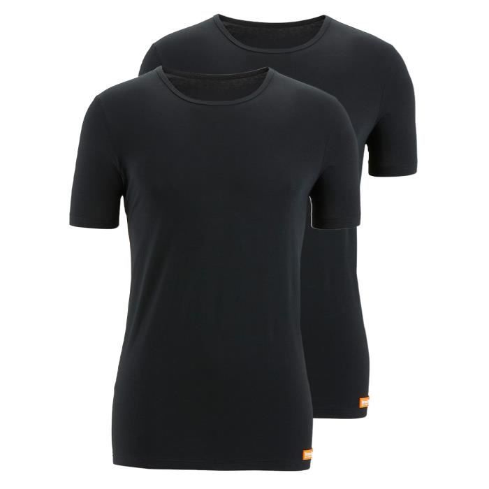 7mesh T-Shirt Manches Courtes Homme - Roam - Noir