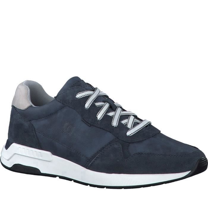 Baskets s.Oliver 5-13619-42 805 Bleu Chaussures Homme - S.OLIVER - Cuir - Lacets Baskets s.Oliver 5-13619-42 805 Bleu Chaussures Homme - S.OLIVER - Cuir - Lacets