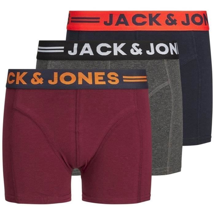 JACK & JONES Jacsweet Santa Giftbox JNR Caleçon Boxeur Garçon JACK & JONES Jacsweet Santa Giftbox JNR Caleçon Boxeur Garçon