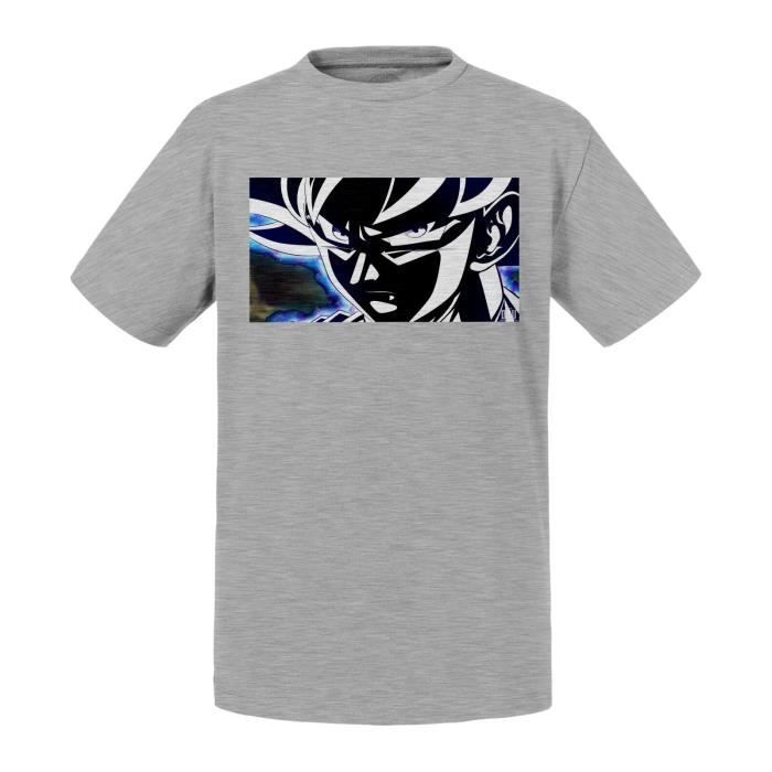 T-shirt Enfant - FABULOUS - Dragon Ball Z - Gris - Manches courtes - Coton Gris - Prêt