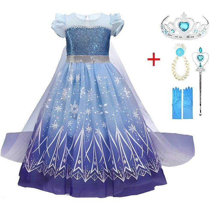 Déguisement Princesse Merida de Rebelle - AMZBARLEY - Costume fête pour  fille - Bleu - Cdiscount Jeux - Jouets