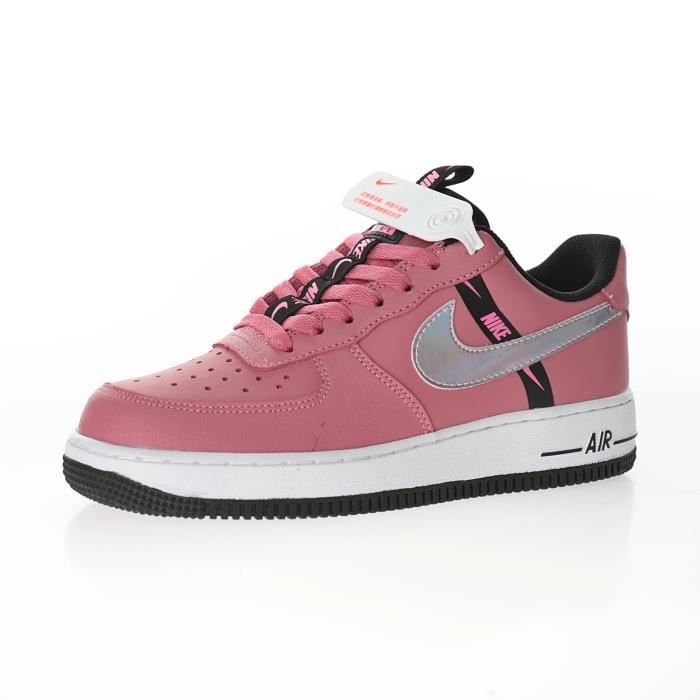 Lifestyle Femme | Air Force 1 Shadow Noir/Rose arctique clair/Rouge  argile/Bronze rouge métallique | Nike \u003c Gooddaytricities