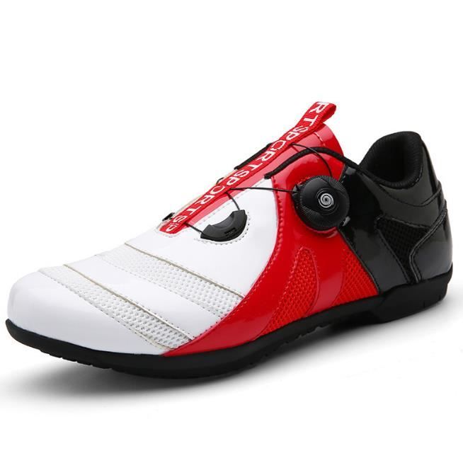 Chaussures De Cyclisme Homme - Vélo Route & VTT - Autobloquantes 3 Trous - Taille 38 à 47 - Neuf