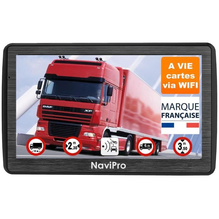 GPS Poids Lourd ACTIVE PND - 7 Pouces - GPS Camion Bus Voiture - Ventouse  Aimanté - Europe 48 Pays - Cdiscount Auto