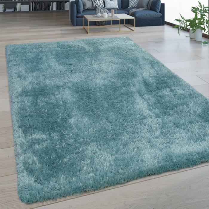 Rose Bleu Plume Mandala Art bohème ronde Tapis Tapis de salon chambre à coucher