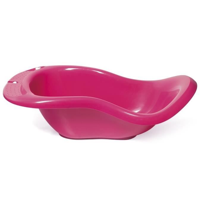 Baignoire ergonomique MILLO BEBE - Rose - Grande tablette - Support à  pommeau de douche - Cdiscount Puériculture & Eveil bébé