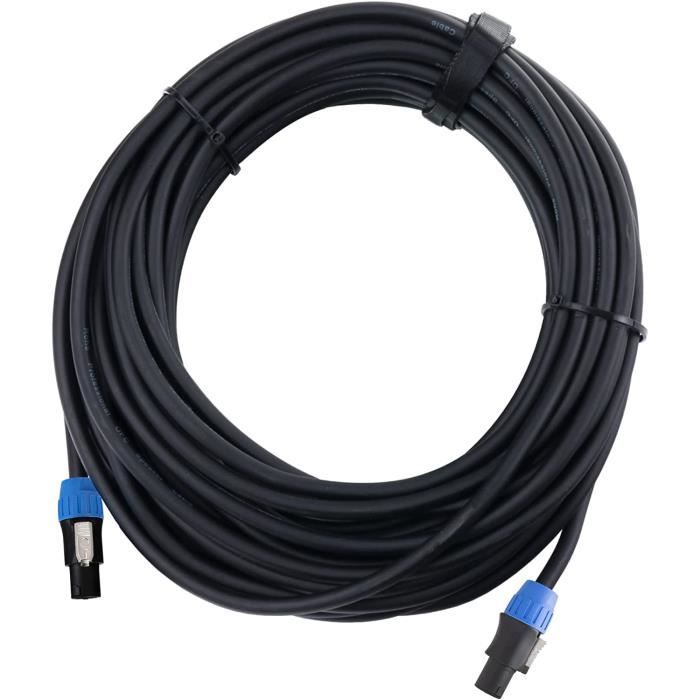 Cavo Speakon 10m Pronomic - Set 2 Pezzi Per Altoparlanti Professionali - Foto 3