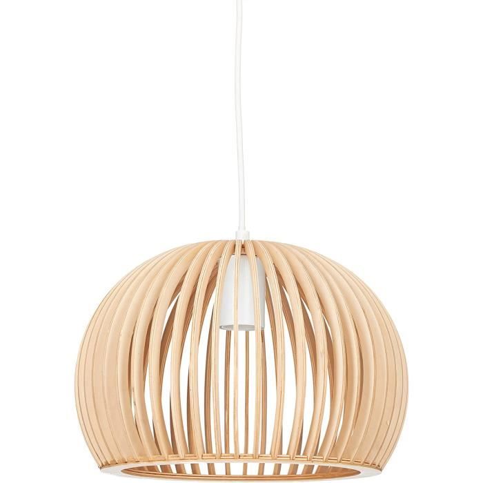 Luminaire Suspension En Métal Filaire Noir D 26 Cm